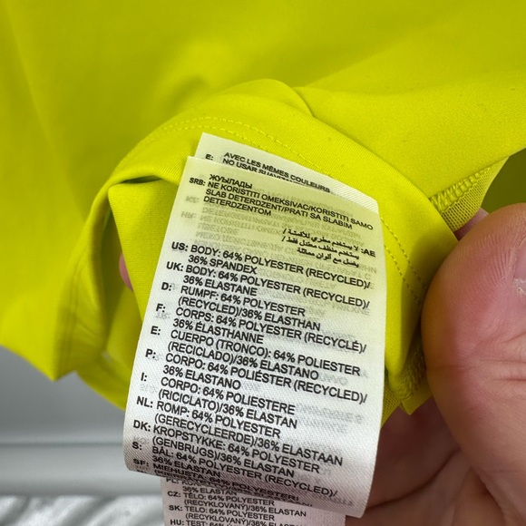 Adidas x Ivy Park x Peloton Long Sleeve Shirt Slime Green Size Medium - Picture 5 of 5